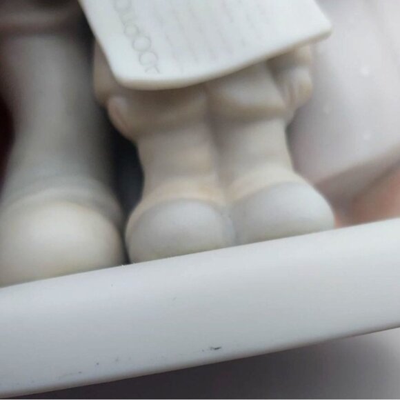 Vintage Precious Moments God Bless The Day We Found You Porcelain Figurine 1986 - Picture 9 of 9